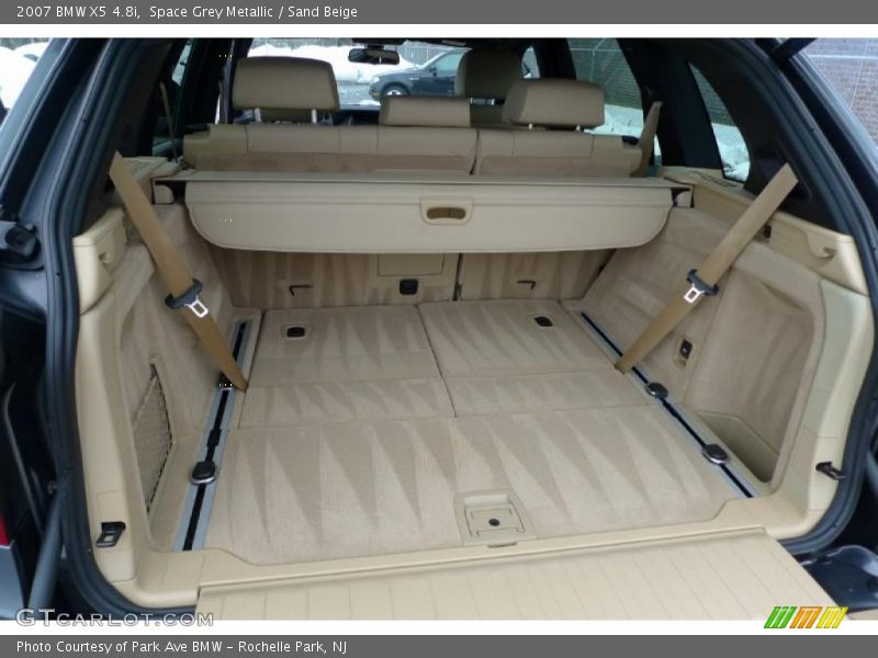 Space Grey Metallic / Sand Beige 2007 BMW X5 4.8i