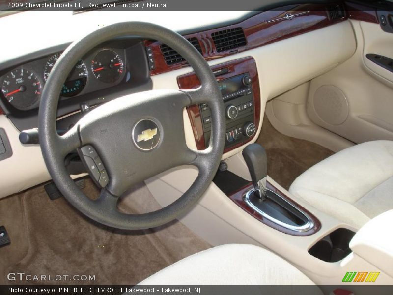 Red Jewel Tintcoat / Neutral 2009 Chevrolet Impala LT