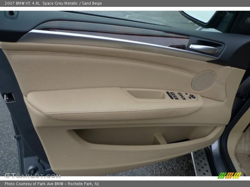 Space Grey Metallic / Sand Beige 2007 BMW X5 4.8i