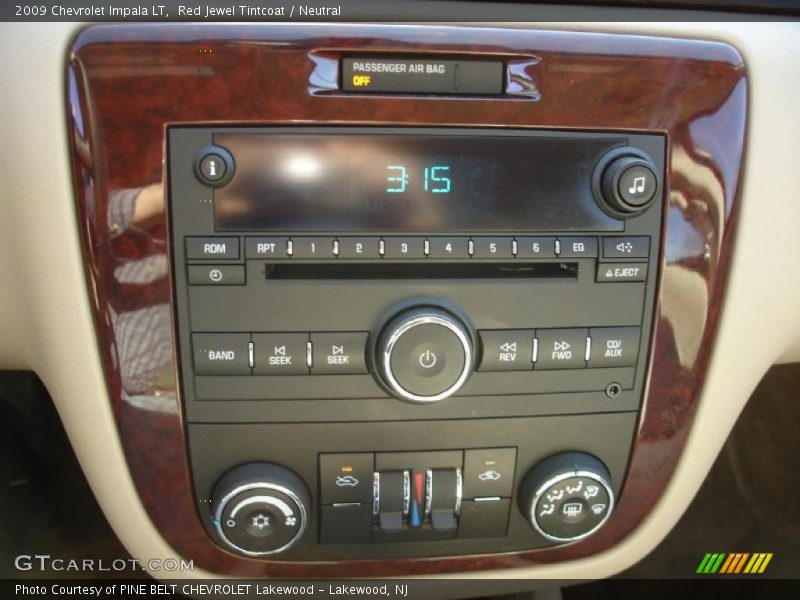 Red Jewel Tintcoat / Neutral 2009 Chevrolet Impala LT