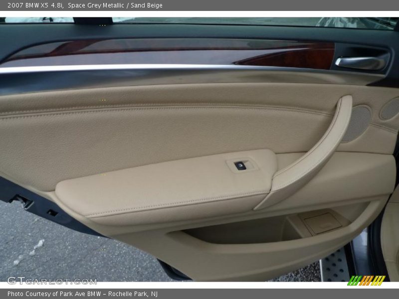 Space Grey Metallic / Sand Beige 2007 BMW X5 4.8i