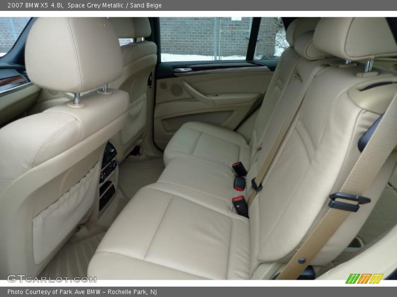 Space Grey Metallic / Sand Beige 2007 BMW X5 4.8i