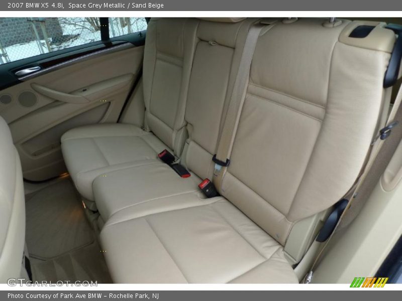 Space Grey Metallic / Sand Beige 2007 BMW X5 4.8i