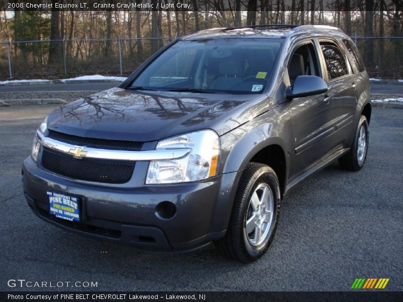 Granite Gray Metallic / Light Gray 2008 Chevrolet Equinox LT