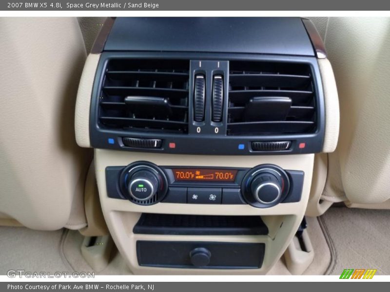 Space Grey Metallic / Sand Beige 2007 BMW X5 4.8i
