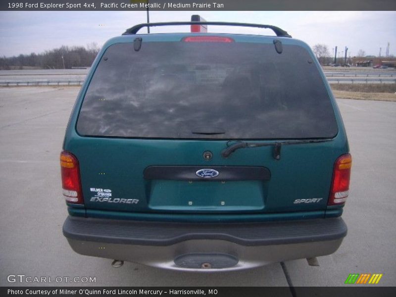 Pacific Green Metallic / Medium Prairie Tan 1998 Ford Explorer Sport 4x4