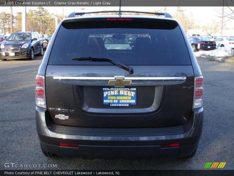 Granite Gray Metallic / Light Gray 2008 Chevrolet Equinox LT