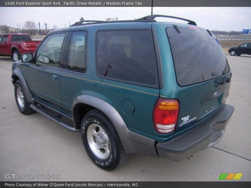 Pacific Green Metallic / Medium Prairie Tan 1998 Ford Explorer Sport 4x4