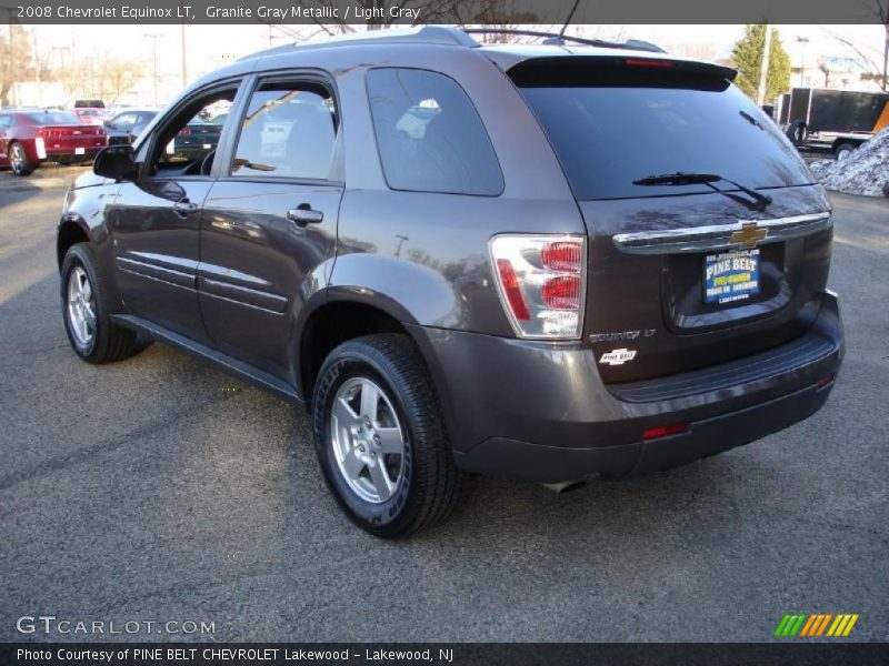 Granite Gray Metallic / Light Gray 2008 Chevrolet Equinox LT