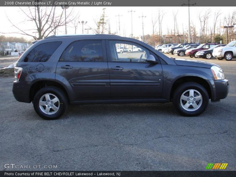 Granite Gray Metallic / Light Gray 2008 Chevrolet Equinox LT