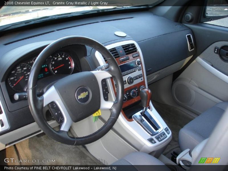Granite Gray Metallic / Light Gray 2008 Chevrolet Equinox LT