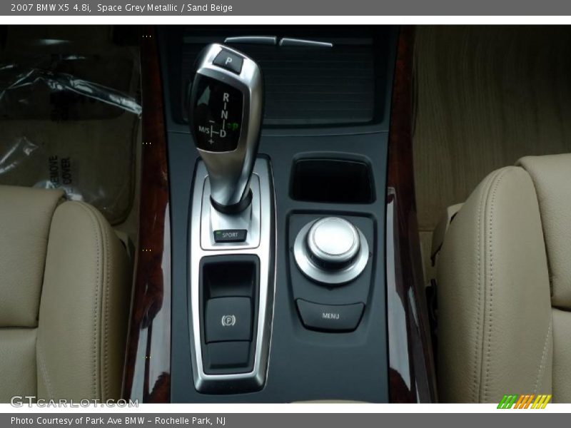 Space Grey Metallic / Sand Beige 2007 BMW X5 4.8i