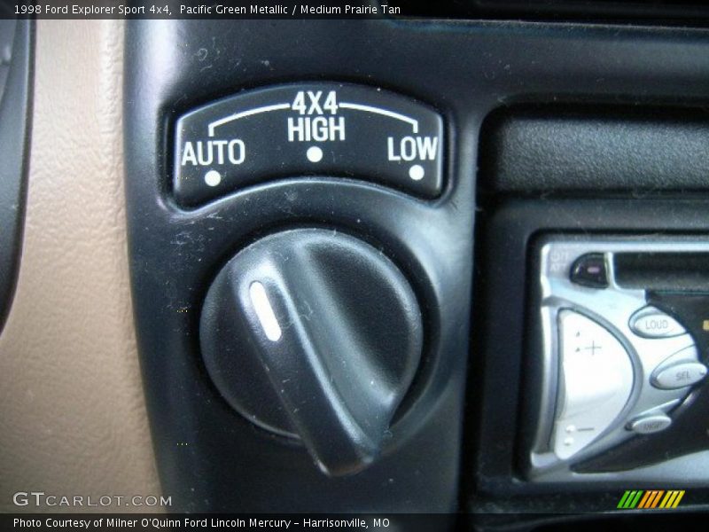 Pacific Green Metallic / Medium Prairie Tan 1998 Ford Explorer Sport 4x4