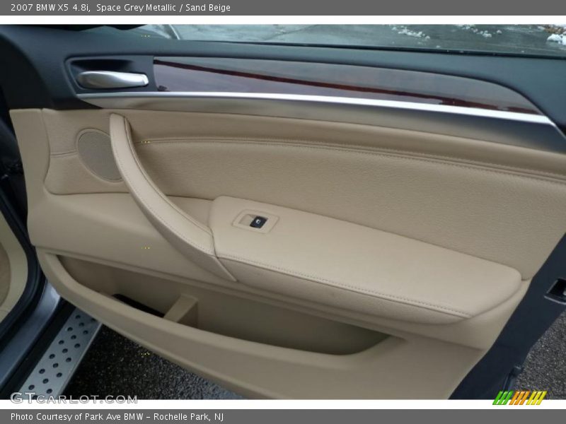 Space Grey Metallic / Sand Beige 2007 BMW X5 4.8i