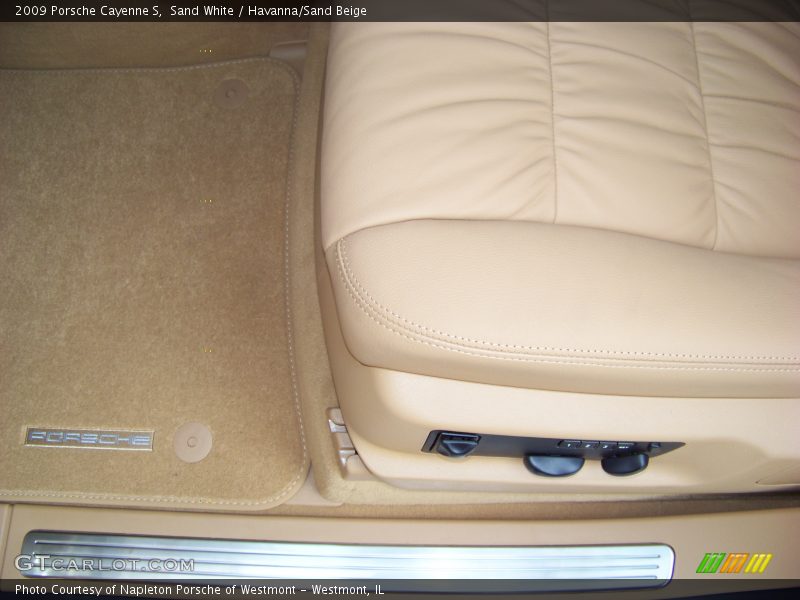 Sand White / Havanna/Sand Beige 2009 Porsche Cayenne S