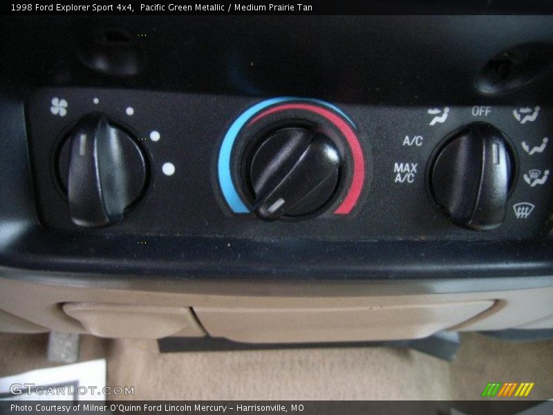 Pacific Green Metallic / Medium Prairie Tan 1998 Ford Explorer Sport 4x4