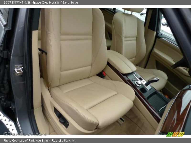 Space Grey Metallic / Sand Beige 2007 BMW X5 4.8i