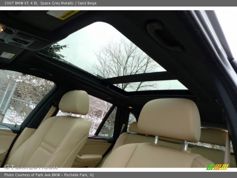 Space Grey Metallic / Sand Beige 2007 BMW X5 4.8i