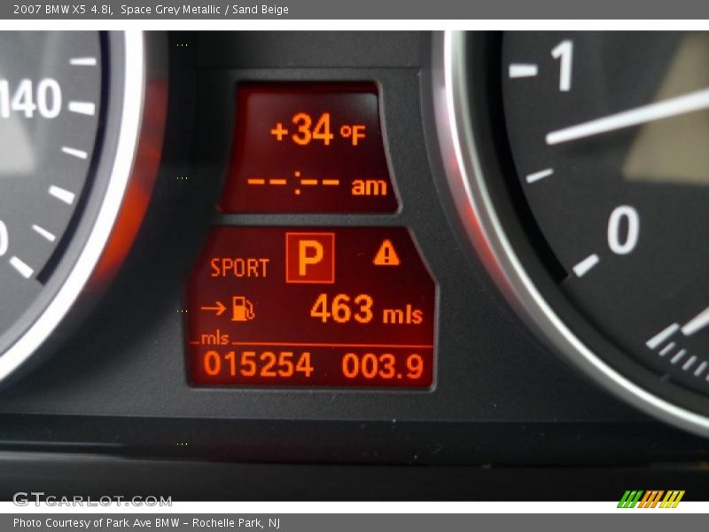 Space Grey Metallic / Sand Beige 2007 BMW X5 4.8i