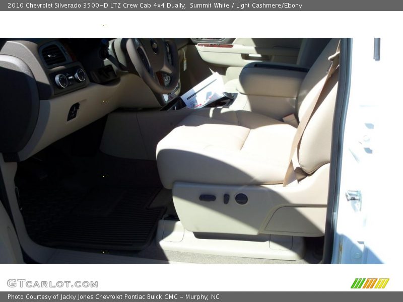 Summit White / Light Cashmere/Ebony 2010 Chevrolet Silverado 3500HD LTZ Crew Cab 4x4 Dually