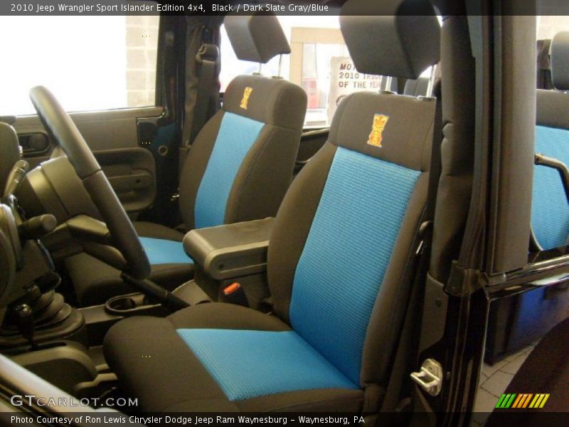 Black / Dark Slate Gray/Blue 2010 Jeep Wrangler Sport Islander Edition 4x4