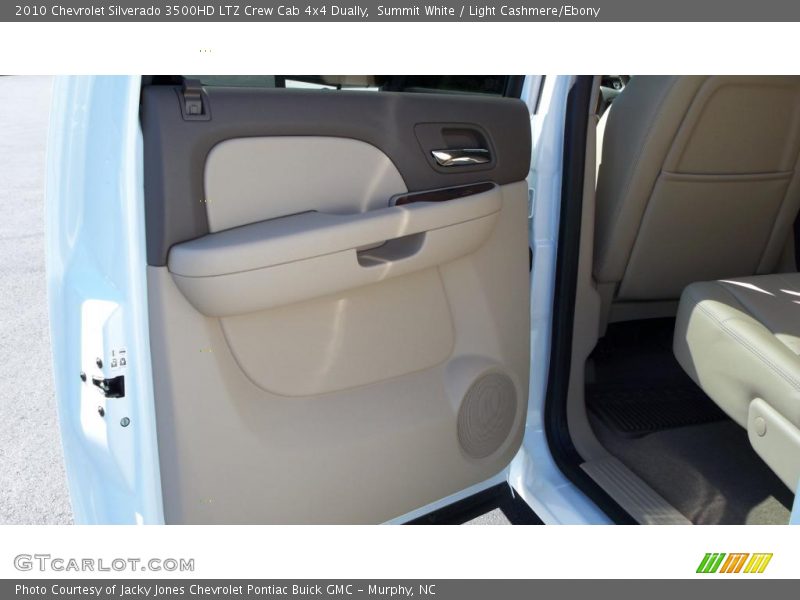 Summit White / Light Cashmere/Ebony 2010 Chevrolet Silverado 3500HD LTZ Crew Cab 4x4 Dually