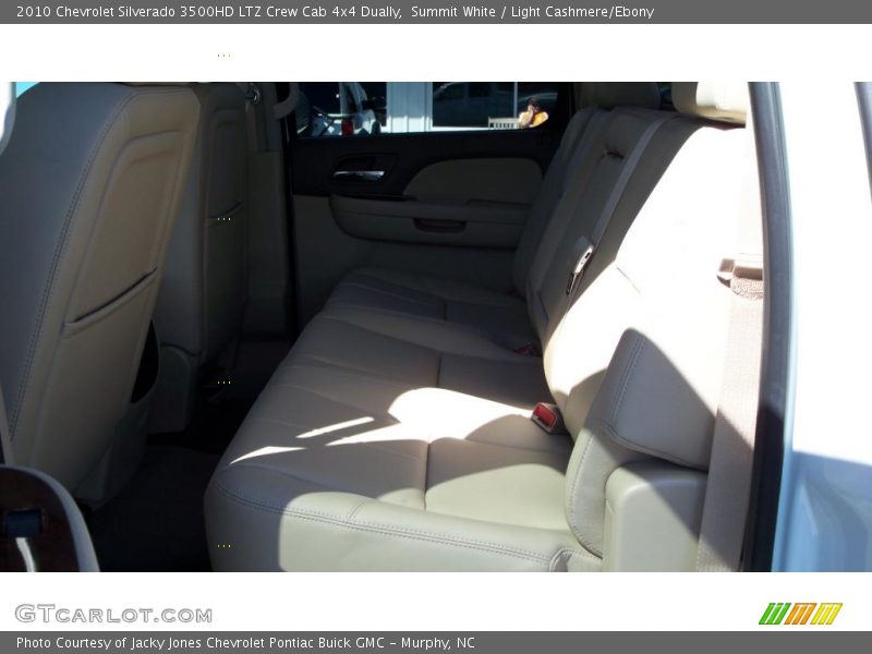 Summit White / Light Cashmere/Ebony 2010 Chevrolet Silverado 3500HD LTZ Crew Cab 4x4 Dually