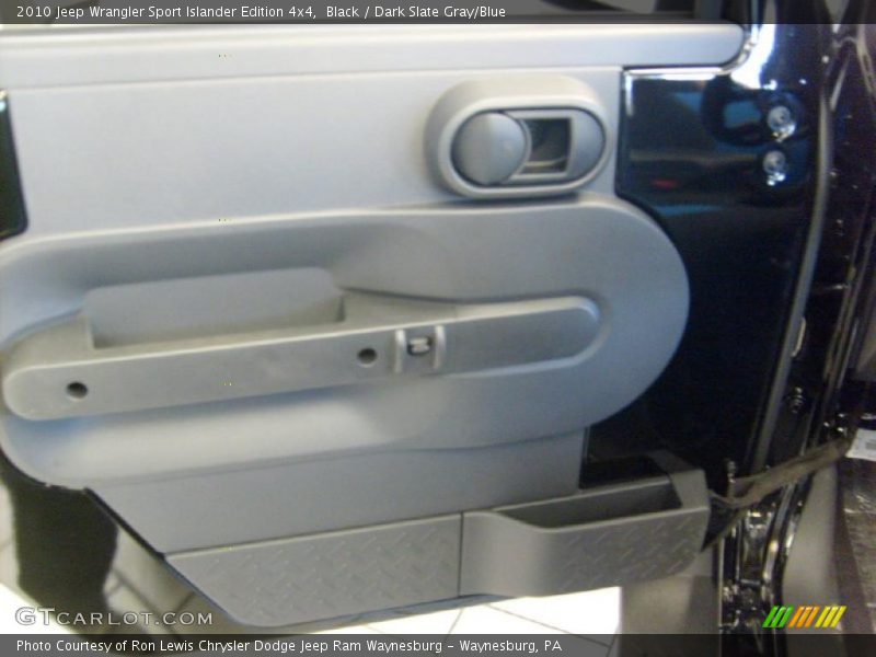 Black / Dark Slate Gray/Blue 2010 Jeep Wrangler Sport Islander Edition 4x4
