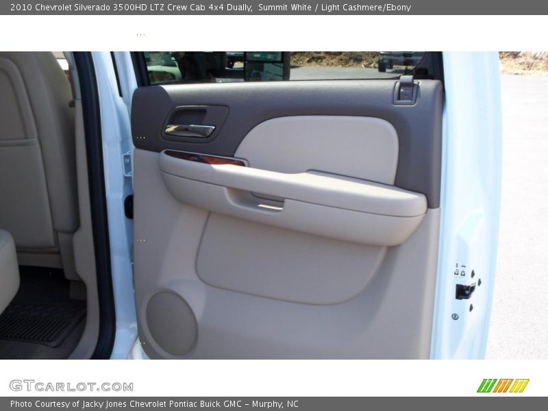 Summit White / Light Cashmere/Ebony 2010 Chevrolet Silverado 3500HD LTZ Crew Cab 4x4 Dually