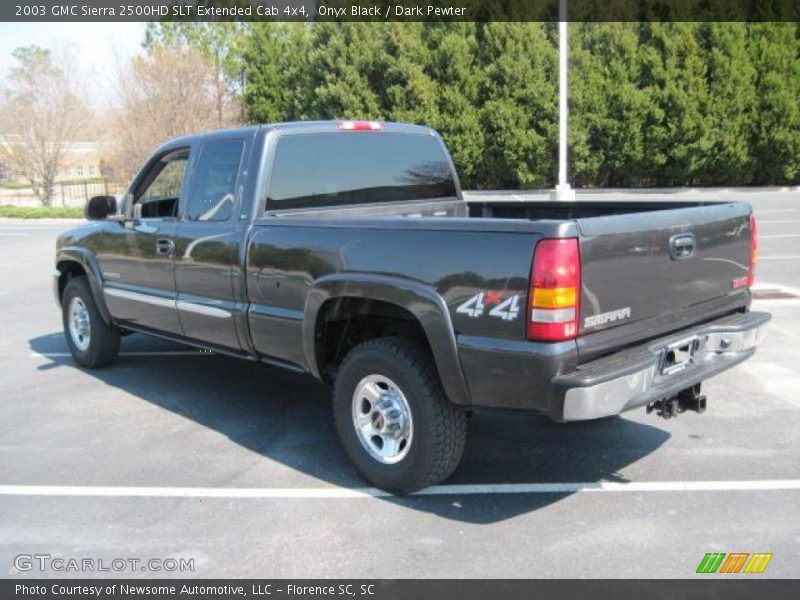 Onyx Black / Dark Pewter 2003 GMC Sierra 2500HD SLT Extended Cab 4x4