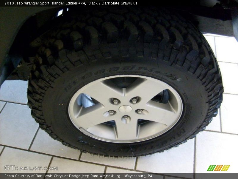 Black / Dark Slate Gray/Blue 2010 Jeep Wrangler Sport Islander Edition 4x4
