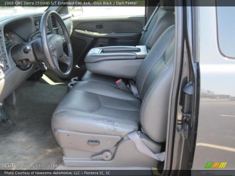 Onyx Black / Dark Pewter 2003 GMC Sierra 2500HD SLT Extended Cab 4x4
