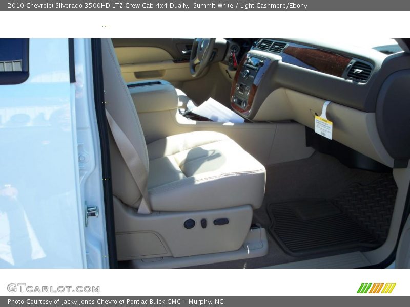 Summit White / Light Cashmere/Ebony 2010 Chevrolet Silverado 3500HD LTZ Crew Cab 4x4 Dually