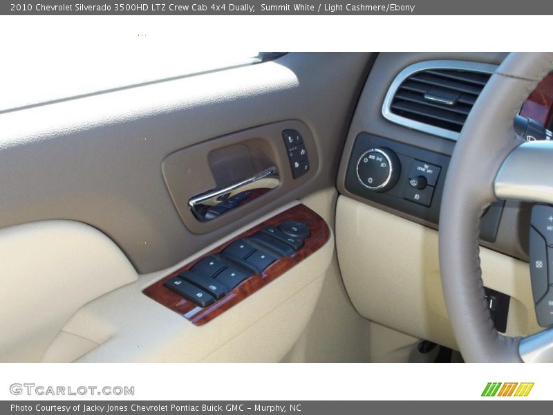 Summit White / Light Cashmere/Ebony 2010 Chevrolet Silverado 3500HD LTZ Crew Cab 4x4 Dually