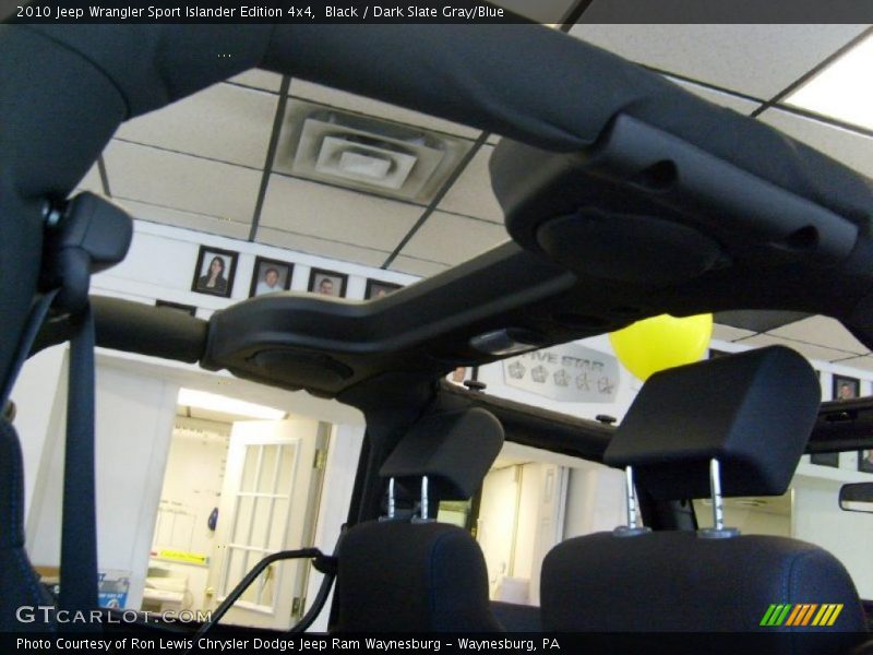 Black / Dark Slate Gray/Blue 2010 Jeep Wrangler Sport Islander Edition 4x4
