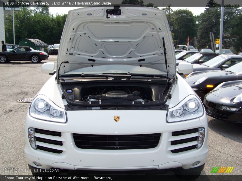 Sand White / Havanna/Sand Beige 2009 Porsche Cayenne S