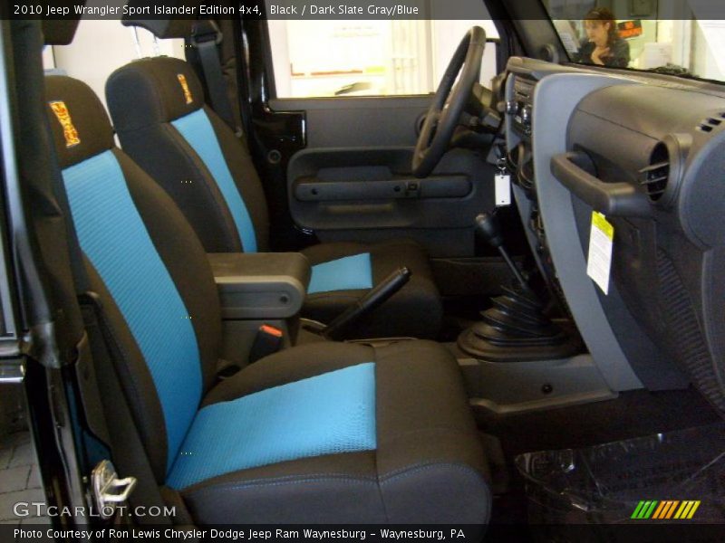 Black / Dark Slate Gray/Blue 2010 Jeep Wrangler Sport Islander Edition 4x4