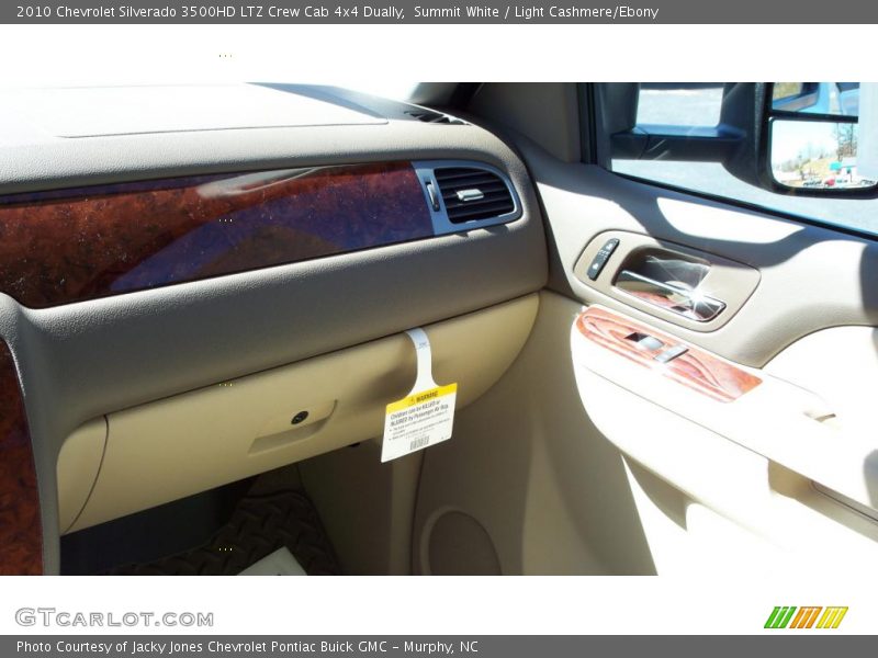 Summit White / Light Cashmere/Ebony 2010 Chevrolet Silverado 3500HD LTZ Crew Cab 4x4 Dually