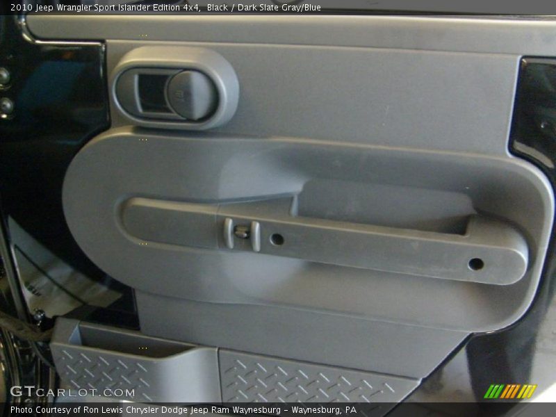 Black / Dark Slate Gray/Blue 2010 Jeep Wrangler Sport Islander Edition 4x4