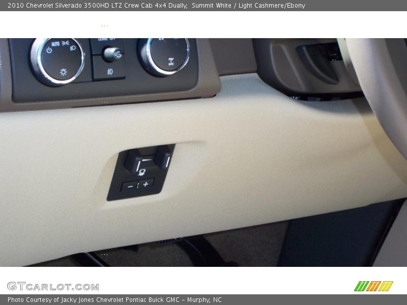 Summit White / Light Cashmere/Ebony 2010 Chevrolet Silverado 3500HD LTZ Crew Cab 4x4 Dually