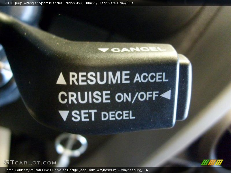 Black / Dark Slate Gray/Blue 2010 Jeep Wrangler Sport Islander Edition 4x4