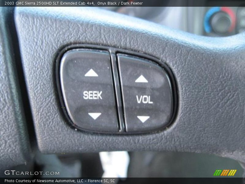 Onyx Black / Dark Pewter 2003 GMC Sierra 2500HD SLT Extended Cab 4x4