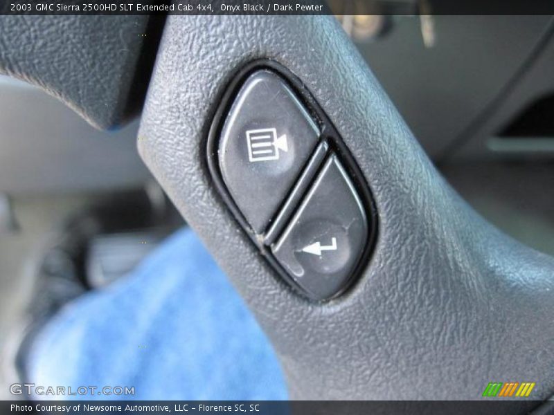 Onyx Black / Dark Pewter 2003 GMC Sierra 2500HD SLT Extended Cab 4x4