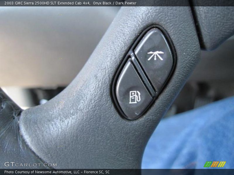 Onyx Black / Dark Pewter 2003 GMC Sierra 2500HD SLT Extended Cab 4x4