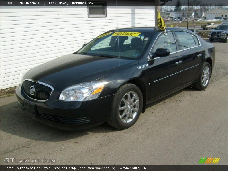 Black Onyx / Titanium Gray 2006 Buick Lucerne CXL