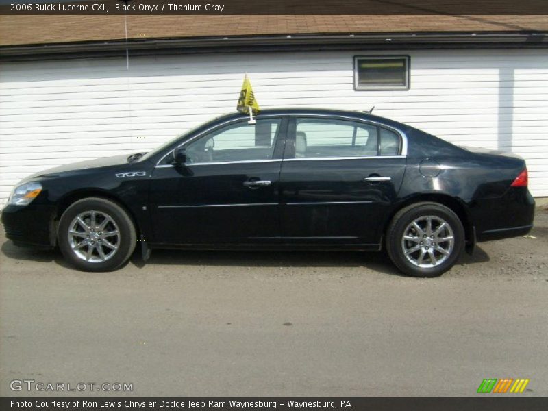 Black Onyx / Titanium Gray 2006 Buick Lucerne CXL