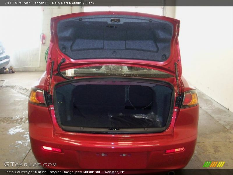 Rally Red Metallic / Black 2010 Mitsubishi Lancer ES