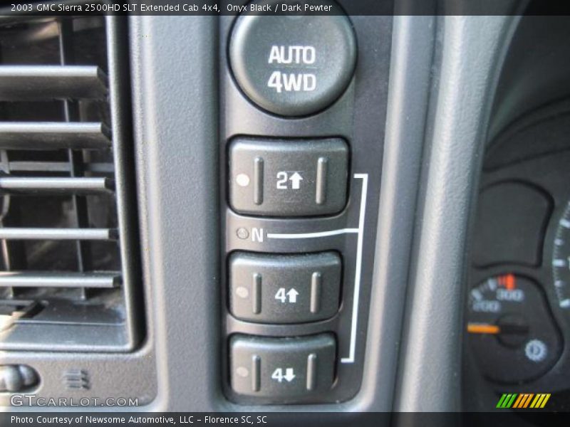 Onyx Black / Dark Pewter 2003 GMC Sierra 2500HD SLT Extended Cab 4x4