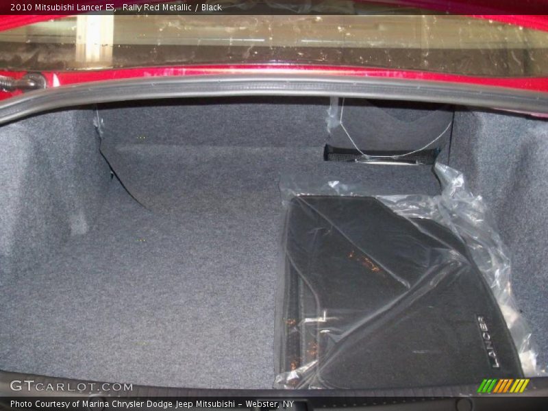 Rally Red Metallic / Black 2010 Mitsubishi Lancer ES