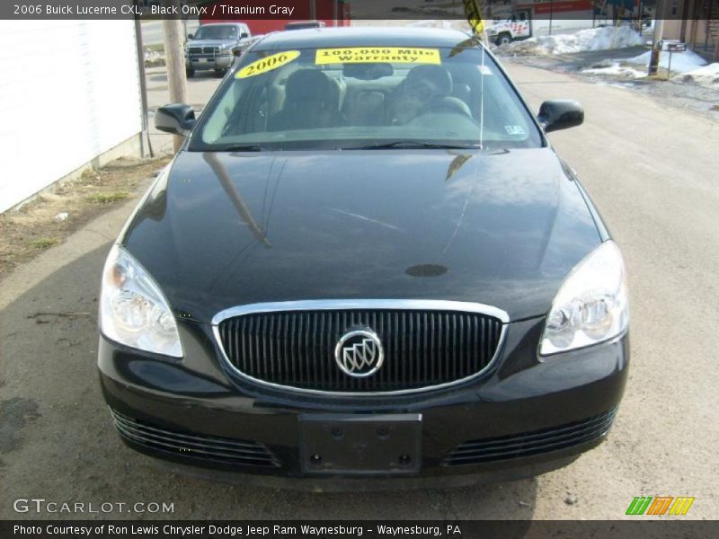 Black Onyx / Titanium Gray 2006 Buick Lucerne CXL
